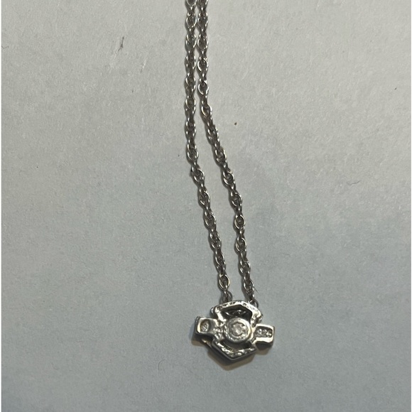 Sterling Silver Harley Davidson Necklace - Picture 3 of 5